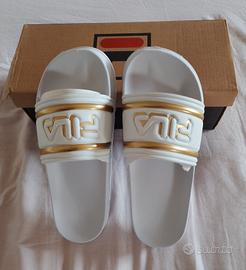 Ciabatte Fila con filo colore oro NUOVE