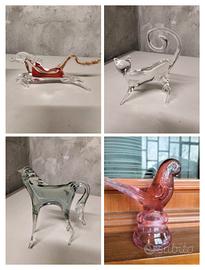 Soprammobili in vetro