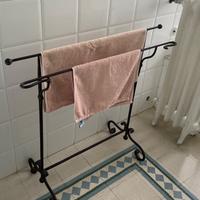 porta ascugamani ferro battuto