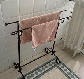 porta ascugamani ferro battuto