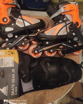 Pattini ragazzo +ginocchiere