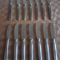 Set 14 coltelli da tavola in acciaio inox