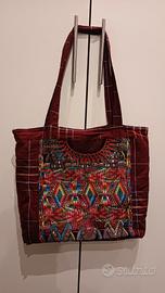 Set 3 borse etniche artigianali dal Sudafrica