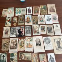 Lotto di santini antichi