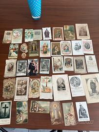 Lotto di santini antichi