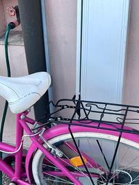 Bicicletta donna fucsia