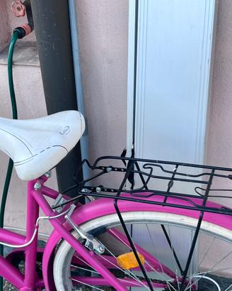 Bicicletta donna fucsia
