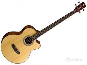 BASSO CORT SJ B CE ACUSTICO + PREFIX FISHMAN