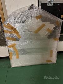 Specchio su testata sedia antica papale