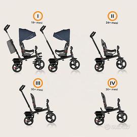 Triciclo/passeggino Lionelo Haari 2 in 1