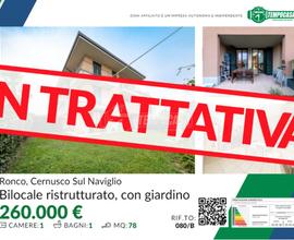 BILOCALE CON GIARDINO PRIVATO, LIBERO DA SUBITO!