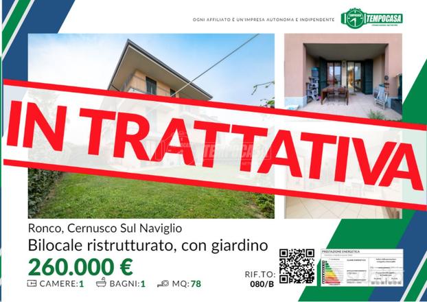 BILOCALE CON GIARDINO PRIVATO, LIBERO DA SUBITO!