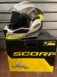 Scorpion exo tech evo Giallo Neon Fluo Bianco M