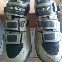 Scarpe mtb shimano suola carbonio 44