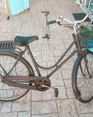 Bicicletta donna con cestino