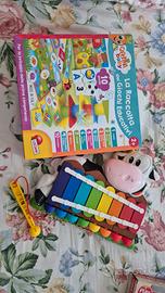 set giochi educativi lisciani e xilofono