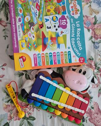 set giochi educativi lisciani e xilofono