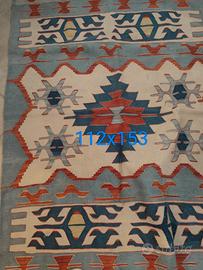 Tappeto Kilim Turco originale 112x153 NUOVO