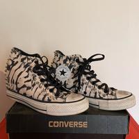 Converse all star zebrate con zeppa interna