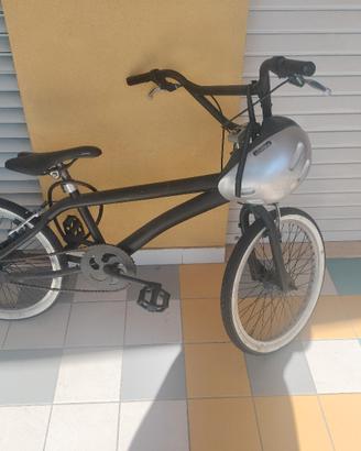 bicicletta BMX 20'' stile Custom - nero opaco 