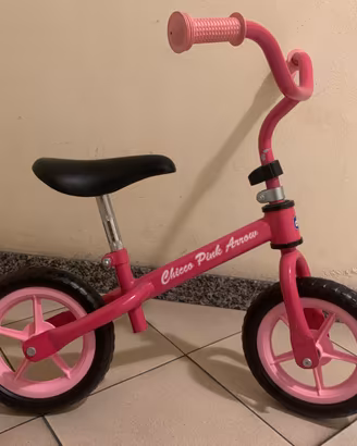 Bicicle Chicco rosa Arrow senza pedali