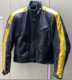 Giacca moto Dainese pelle tg50 vintage naked cafè
