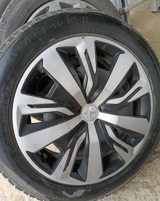 cerchi 16" canale 6.5 (195) per Peugeot 208