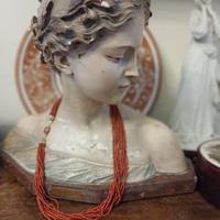 collana torchon corallo