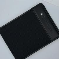 Portafoglio montblanc pelle e velluto