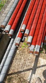 TUBO IN FERRO RIVESTITO  DA 3/4"