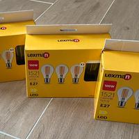 Set 9 Lampadine LEXMAN (NUOVE)