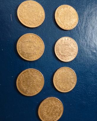 MARENGHI ORO NAPOLEON III 20 FRANCHI