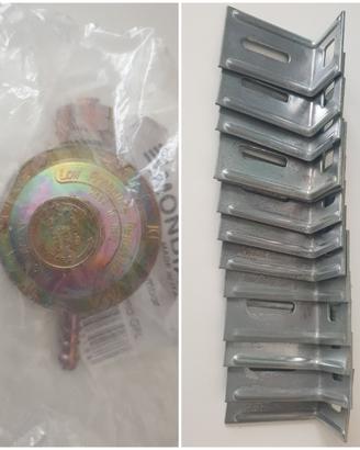 Riduttore di pressione per bombola GPL + giunzioni