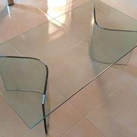 Tavolino Tonin Casa in vetro temperato