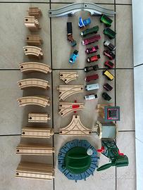 Set trenino Thomas in legno