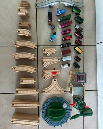 Set trenino Thomas in legno