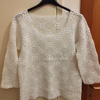 Maglia donna uncinetto