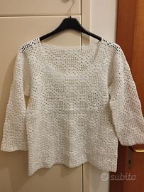Maglia donna uncinetto