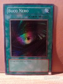 Carta Yu-Gi-Oh  buco nero holo 