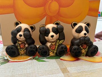 Tris Panda Thun “non vedo, non sento, non parlo”