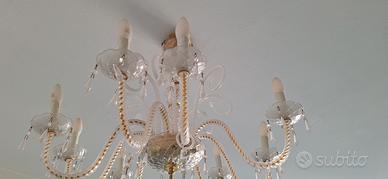Lampadario vetro di Murano