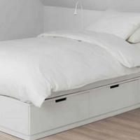 Letto singolo ikea con cassetti