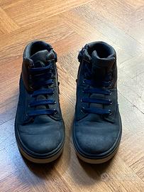 Scarpa alta bambino blu 31 Geox