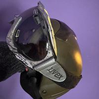 Casco sci snowboard con maschera