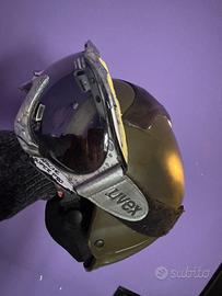 Casco sci snowboard con maschera