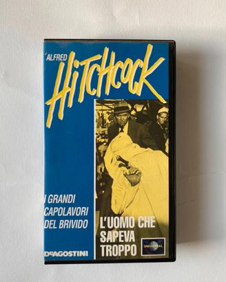 VHS "L'uomo che sapeva troppo" Alfred Hitchcock.