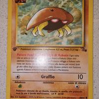 Pokemon Originale Kabuto 1Ed Fossil FO 50 / 62 ITA