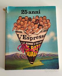L'Espresso 1955-1980 brossura autografata