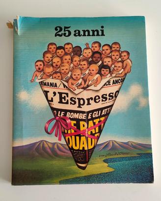 L'Espresso 1955-1980 brossura autografata