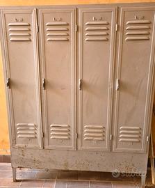 Armadietto spogliatoio 4 posti